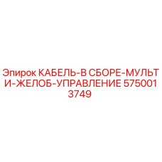 5750013749 КАБЕЛЬ-В СБОРЕ-МУЛЬТИ-ЖЕЛОБ-УПРАВЛЕНИЕ Epiroc