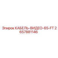 2657881146 КАБЕЛЬ-ВИДЕО-65-FT - Epiroc