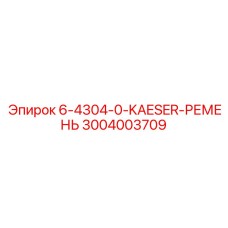 3004003709 6-4304-0-KAESER-РЕМЕНЬ Epiroc