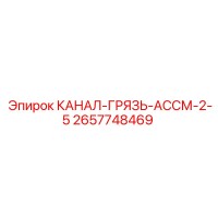 2657748469 КАНАЛ-ГРЯЗЬ-АССМ-2-5 Epiroc
