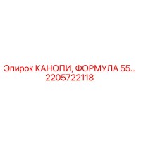 2205722118 КАНОПИ, ФОРМУЛА 55 от Epiroc