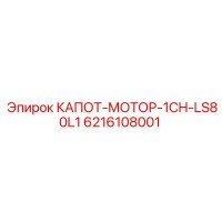 6216108001 КАПОТ-МОТОР-1CH-LS80L1 Epiroc