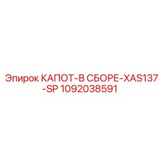 1092038591 КАПОТ-В СБОРЕ-XAS137-SP Epiroc