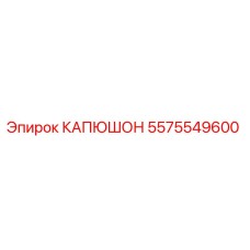 5575549600 КАПЮШОН Epiroc