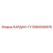 5580006976 КАРДАН-ГУ Эпирок