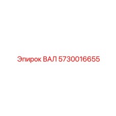 5730016655 ВАЛ | Epiroc