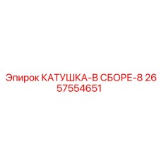 2657554651 КАТУШКА-В СБОРЕ-8 Epiroc