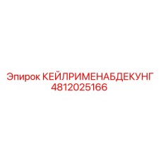 4812025166 КЕЙЛРИМЕНАБДЕКУНГ Epiroc