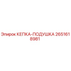 Оригинальная деталь КЕПКА-ПОДУШКА 2651618981 производитель Epiroc
