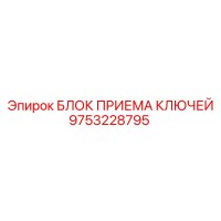 9753228795 БЛОК ПРИЕМА КЛЮЧЕЙ Epiroc