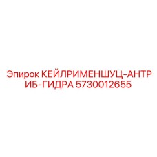 5730012655 КЕЙЛРИМЕНШУЦ-АНТРИБ-ГИДРА Epiroc