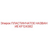KF124382 ПЛАСТИНЧАТОЕ НАЗВАНИЕ Epiroc