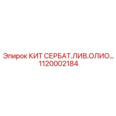 1120002184 КИТ СЕРБАТ.ЛИВ.ОЛИО | Epiroc