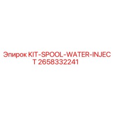 Комплект золотника водяной инжекции 2658332241 для оборудования Epiroc