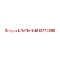 4812274559 КЛАПАН Epiroc