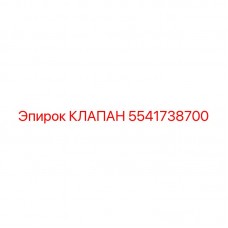 5541738700 КЛАПАН Epiroc