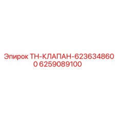 Фото клапана 6236348600 производства Epiroc, артикул 6259089100