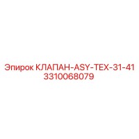 3310068079 КЛАПАН-ASY-TEX-31-41 Epiroc