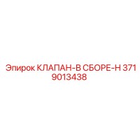 3719013438 КЛАПАН-В СБОРЕ-H Epiroc