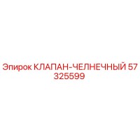 57325599 КЛАПАН-ЧЕЛНЕЧНЫЙ Epiroc