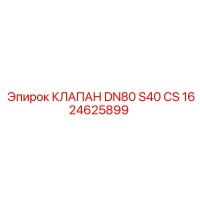 1624625899 КЛАПАН DN80 S40 CS Эпирок