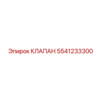 5541233300 КЛАПАН Epiroc