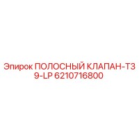 6210716800 ПОЛОСНЫЙ КЛАПАН-T39-LP Epiroc