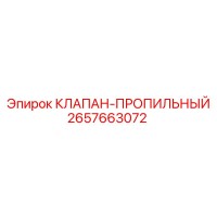 2657663072 КЛАПАН-ПРОПИЛЬНЫЙ Epiroc
