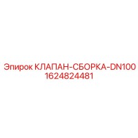 1624824481 КЛАПАН-СБОРКА-DN100 Epiroc