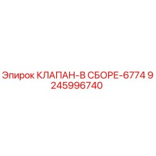 9245996740 КЛАПАН-В СБОРЕ-6774 Epiroc