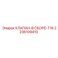 2236109410 КЛАПАН-В СБОРЕ-T16 Epiroc