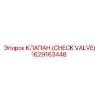 1629163448 КЛАПАН (CHECK VALVE) Epiroc