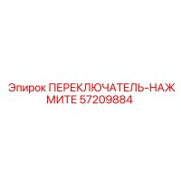57209884 ПЕРЕКЛЮЧАТЕЛЬ-НАЖМИТЕ Epiroc