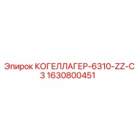 1630800451 КОГЕЛЛАГЕР-6310-ZZ-C3 Epiroc