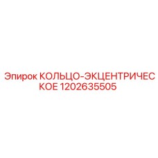1202635505 КОЛЬЦО-ЭКЦЕНТРИЧЕСКОЕ Epiroc