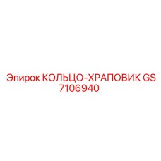 GS7106940 КОЛЬЦО-ХРАПОВИК Epiroc