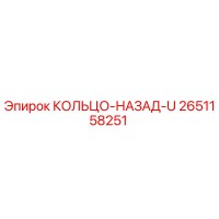 2651158251 КОЛЬЦО-НАЗАД-U Epiroc