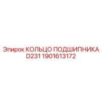 1901613172 КОЛЬЦО ПОДШИПНИКА D231 Epiroc