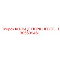 1305509461 КОЛЬЦО ПОРШНЕВОЕ Epiroc