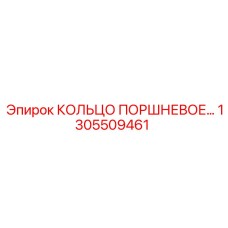 1305509461 КОЛЬЦО ПОРШНЕВОЕ Epiroc