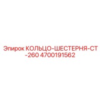 КОЛЬЦО-ШЕСТЕРНЯ-CT-260 4700191562 Epiroc