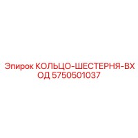 5750501037 КОЛЬЦО-ШЕСТЕРНЯ-ВХОД Epiroc