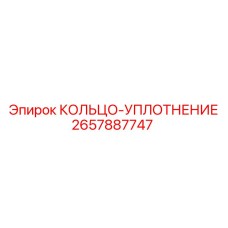 2657887747 КОЛЬЦО-УПЛОТНЕНИЕ Epiroc