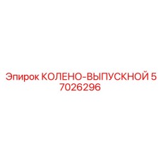 Колено-выпускной 57026296 Epiroc