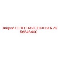 2658546460 КОЛЕСНАЯ ШПИЛЬКА Epiroc