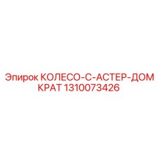 1310073426 КОЛЕСО-C-АСТЕР-ДОМКРАТ Epiroc
