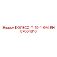 87004816 КОЛЕСО T-19-1-GM-RH Epiroc