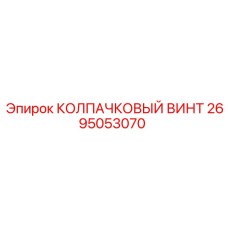 Титановый винт с колпачком Epiroc 2695053070