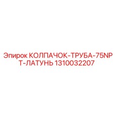 1310032207 КОЛПАЧОК-ТРУБА-75NPT-ЛАТУНЬ Epiroc