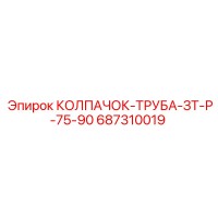 687310019 КОЛПАЧОК-ТРУБА-ЗТ-Р-75-90 Epiroc